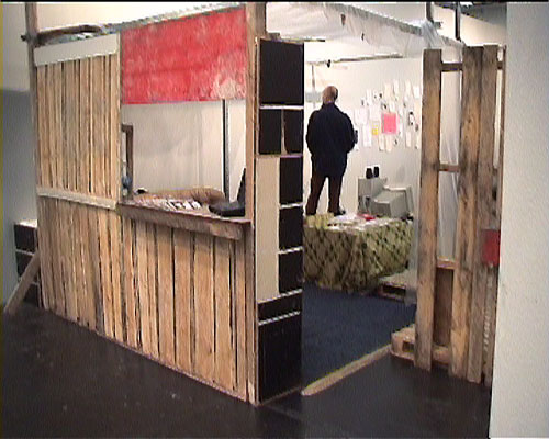 �therLands Kiosk Installation Sculpture Cologne 1998